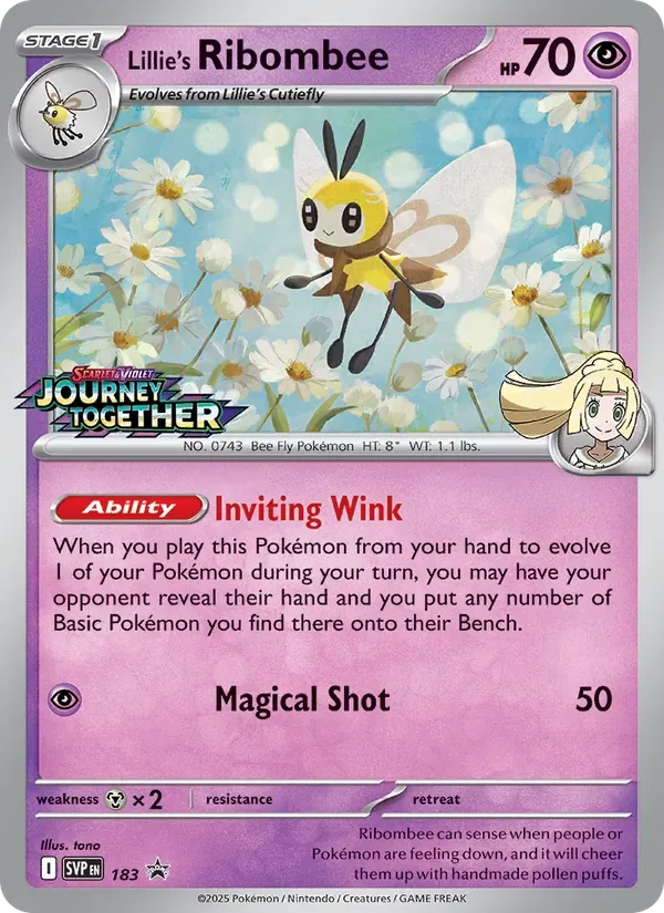 Lillie's Ribombee, SVP Black Star Promos