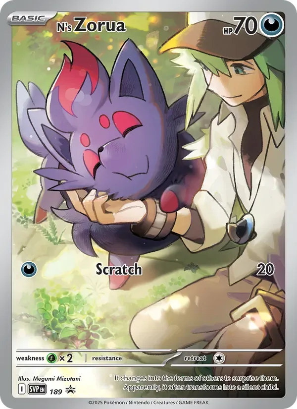 N's Zorua, SVP Black Star Promos