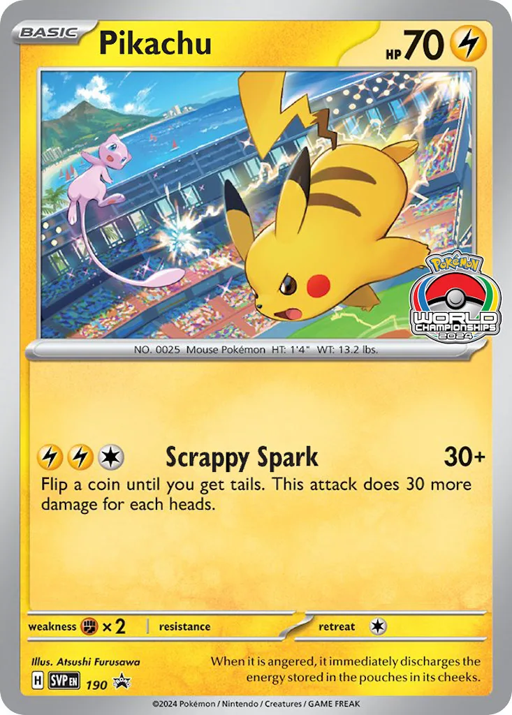 Pikachu, SVP Black Star Promos