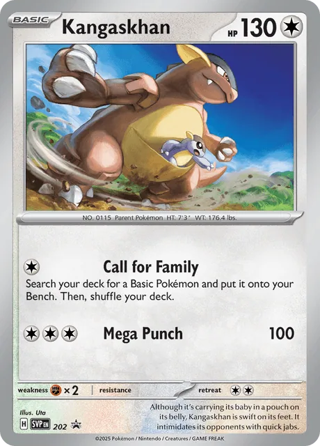 Kangaskhan, SVP Black Star Promos