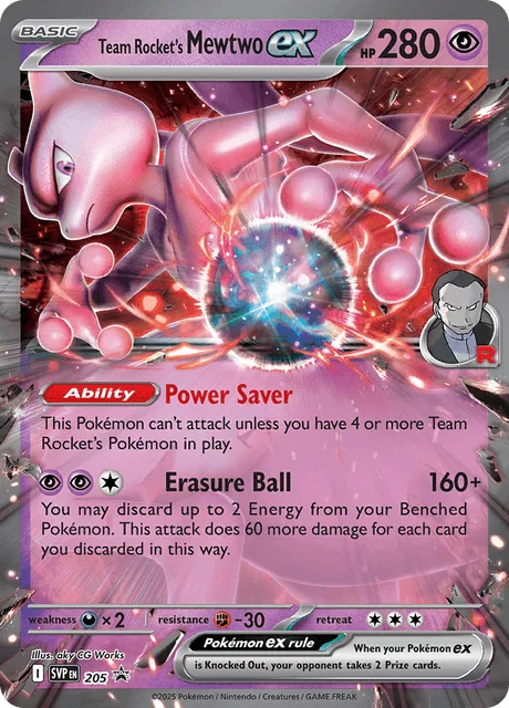 Team Rocket's Mewtwo ex, SVP Black Star Promos