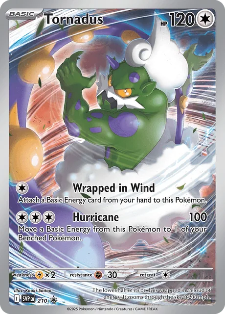 Tornadus, SVP Black Star Promos