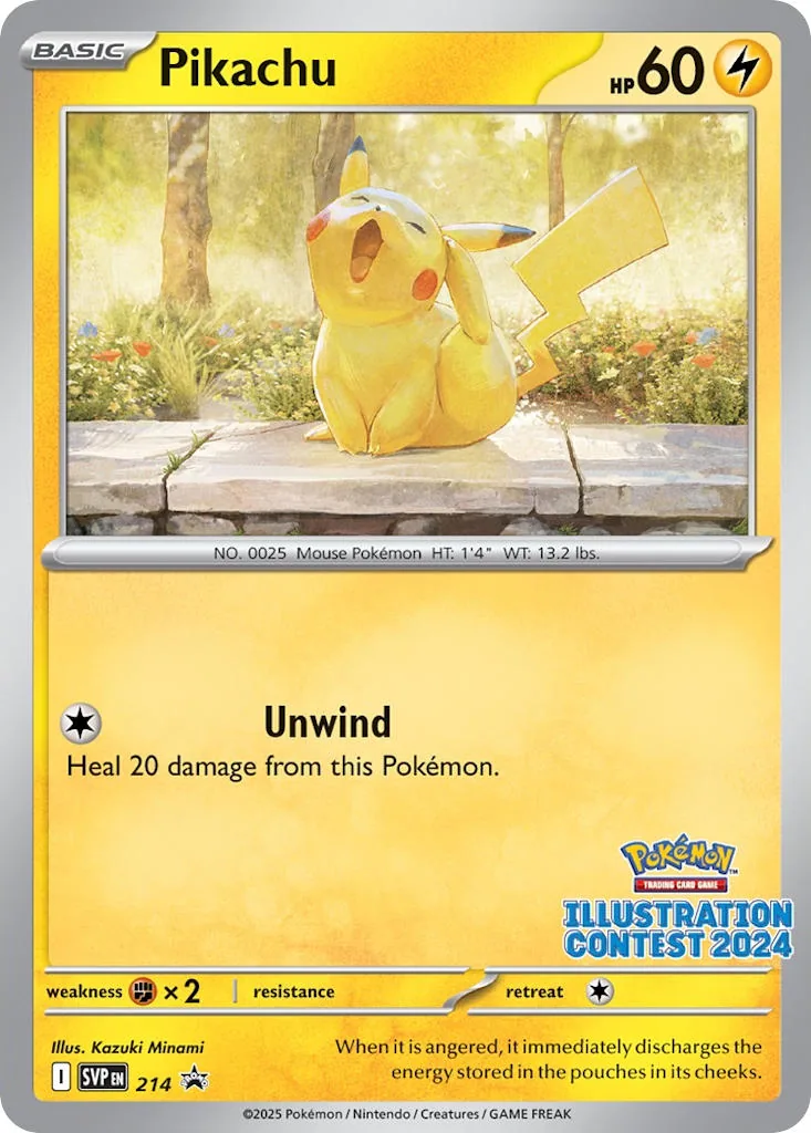 Pikachu, SVP Black Star Promos