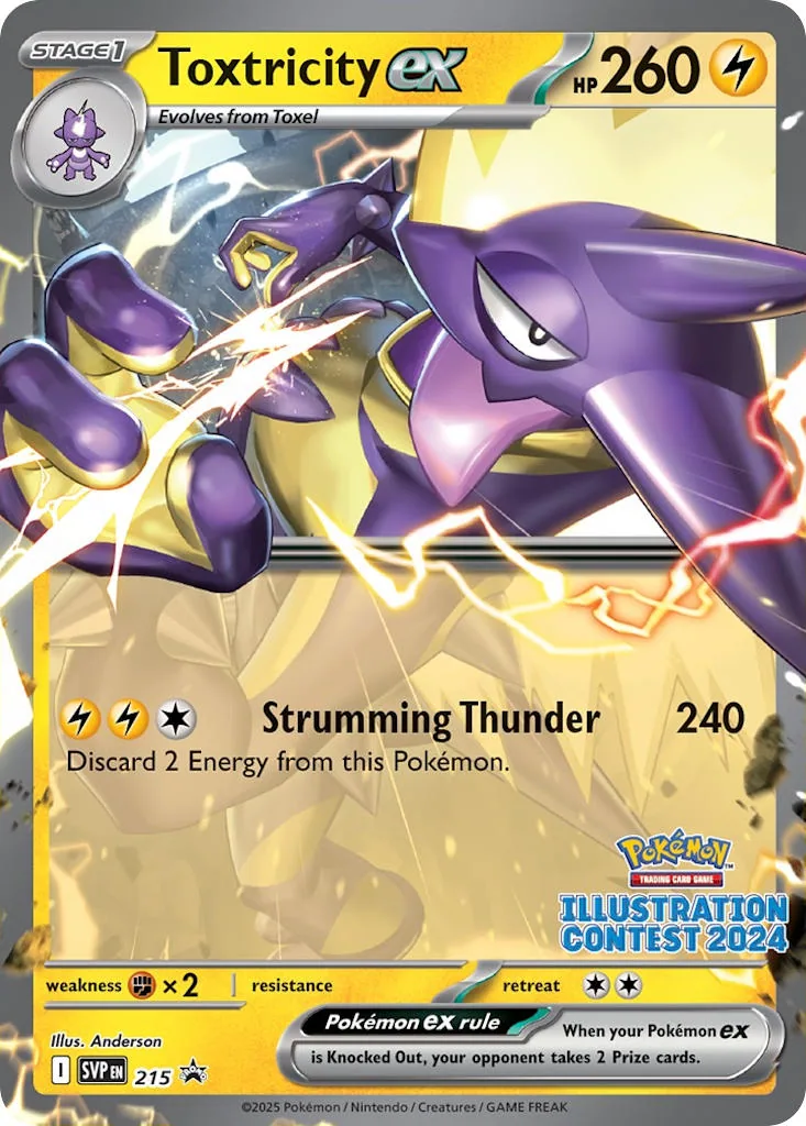 Toxtricity ex, SVP Black Star Promos