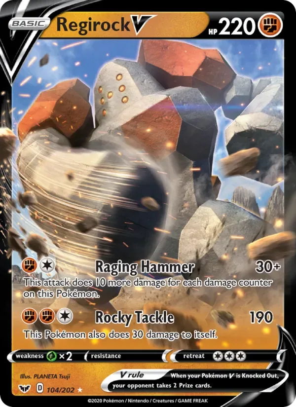 Regirock V, Sword & Shield