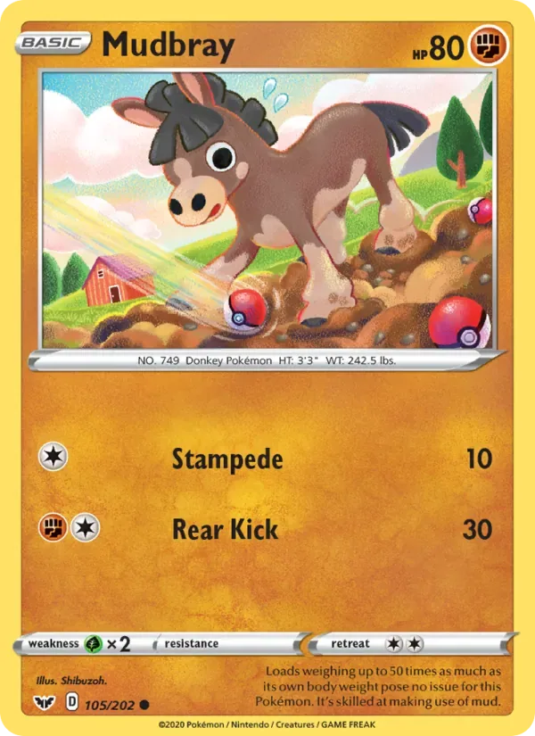 Mudbray, Sword & Shield
