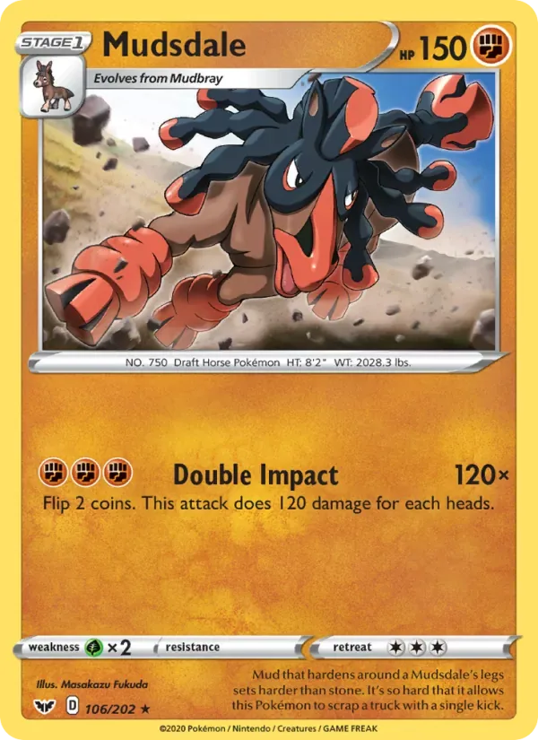 Mudsdale, Sword & Shield
