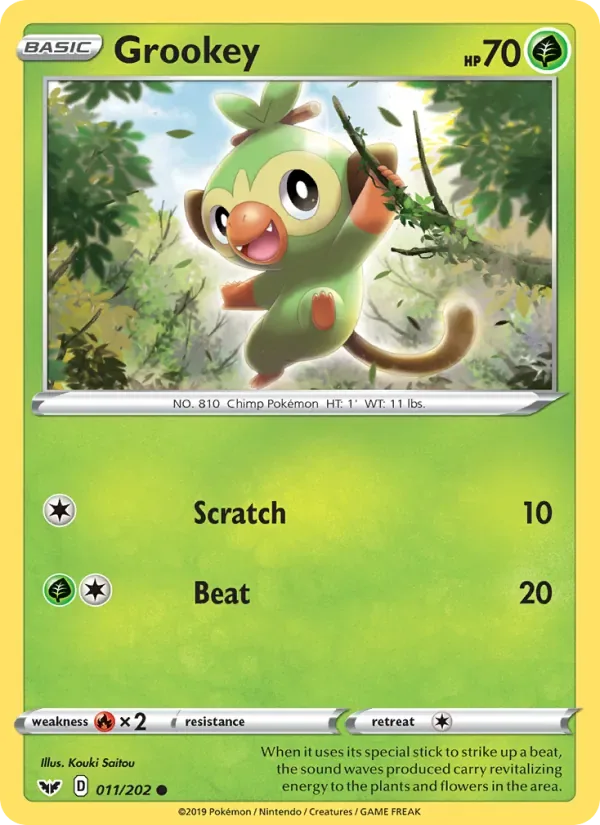 Grookey, Sword & Shield