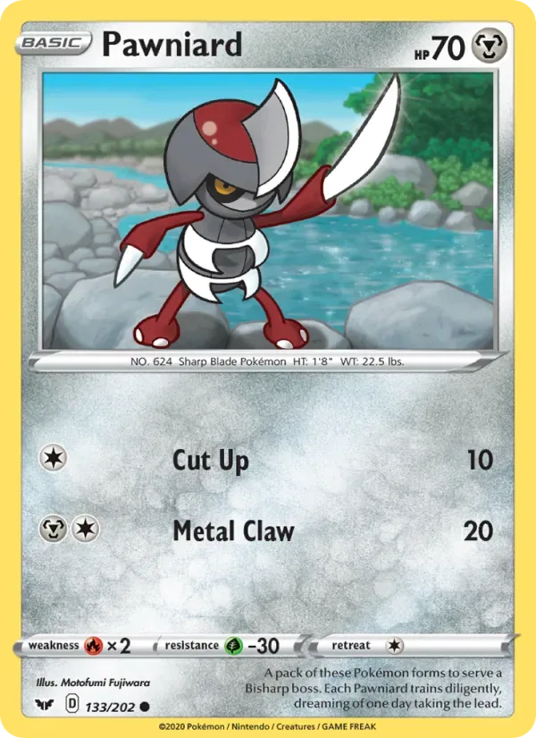 Pawniard, Sword & Shield