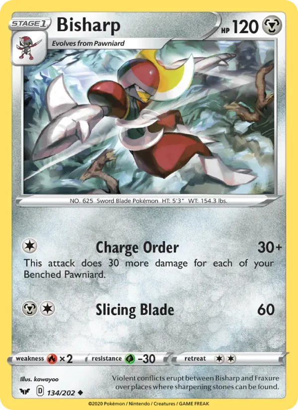 Bisharp, Sword & Shield