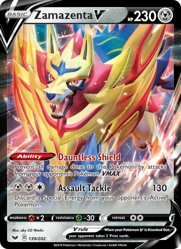 Zamazenta V, Sword & Shield