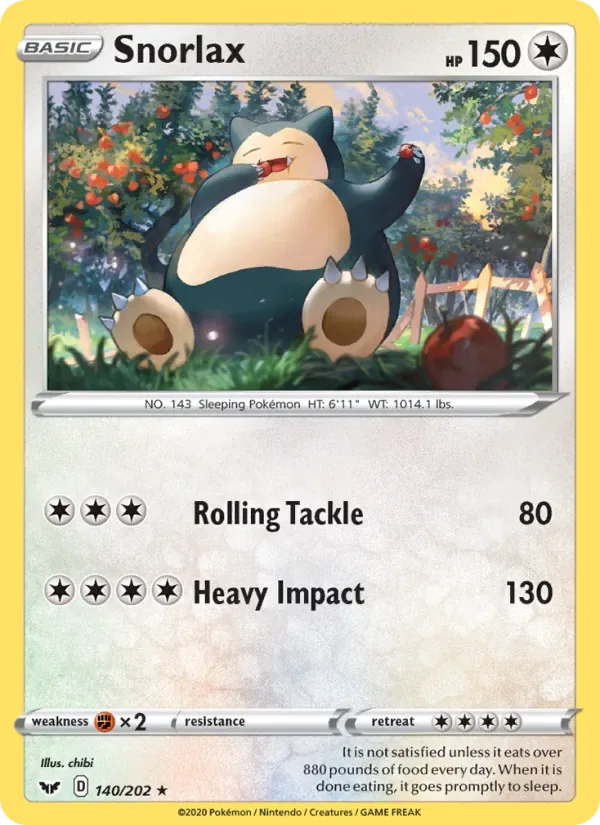 Snorlax, Sword & Shield