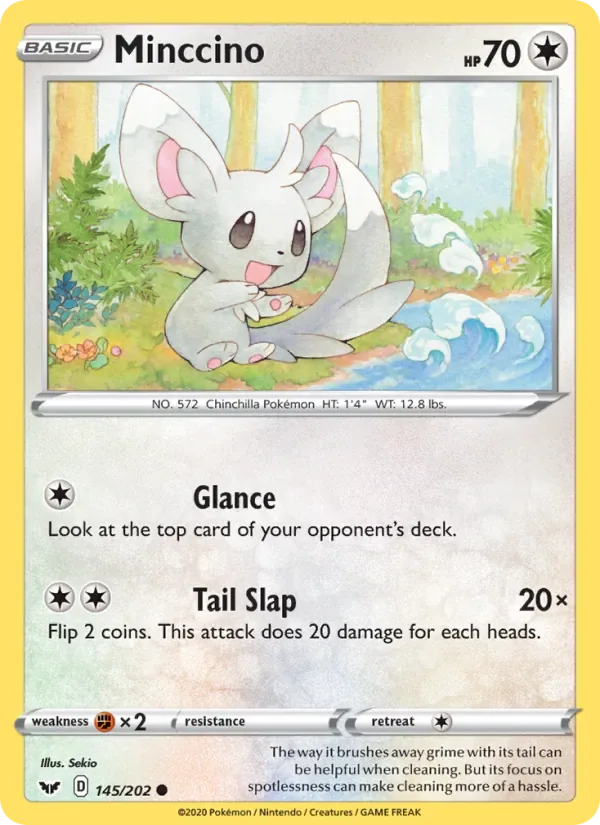 Minccino, Sword & Shield