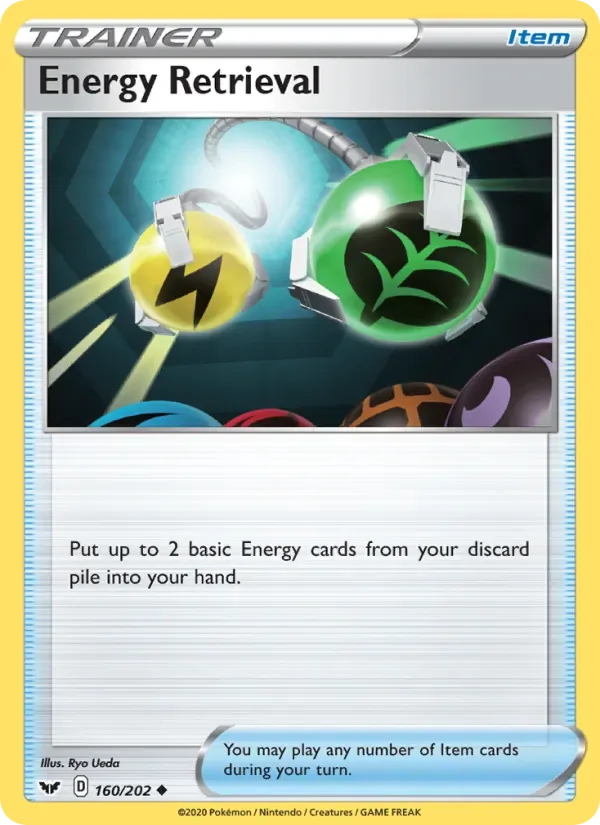 Energy Retrieval, Sword & Shield
