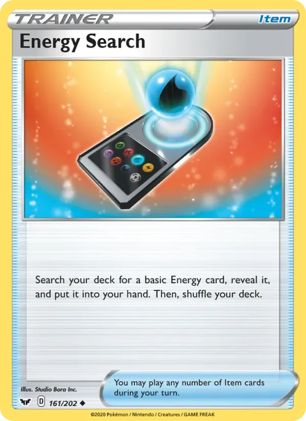 Energy Search, Sword & Shield
