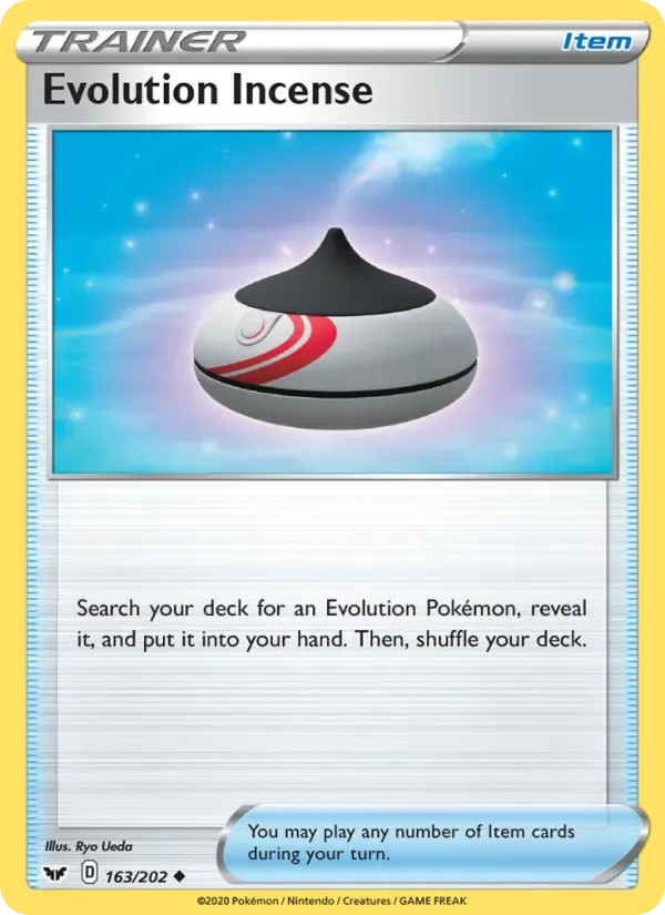 Evolution Incense, Sword & Shield