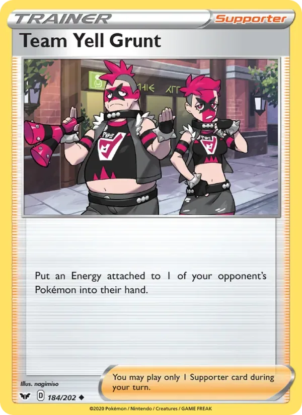 Team Yell Grunt, Sword & Shield