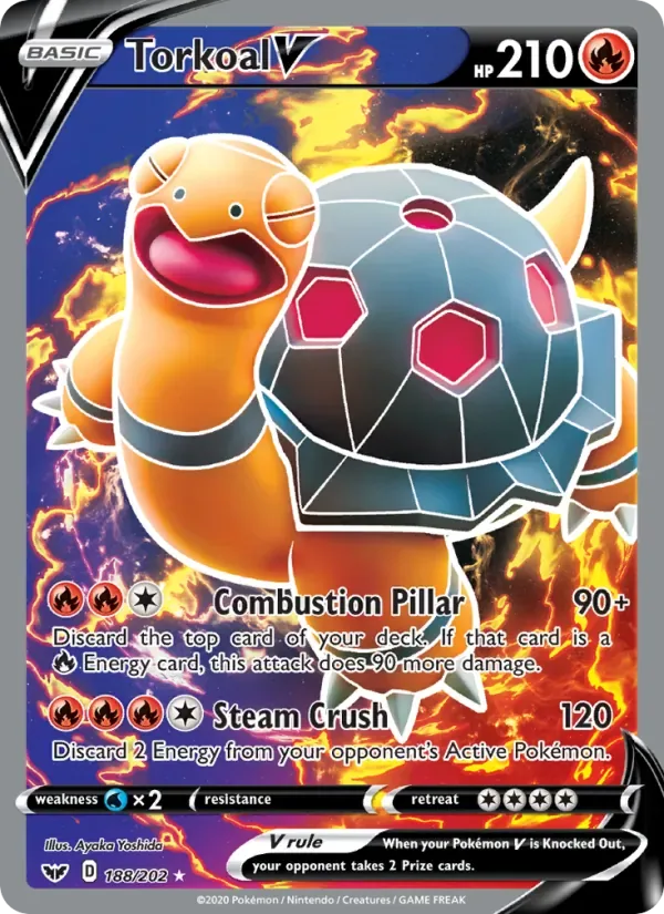 Torkoal V, Sword & Shield
