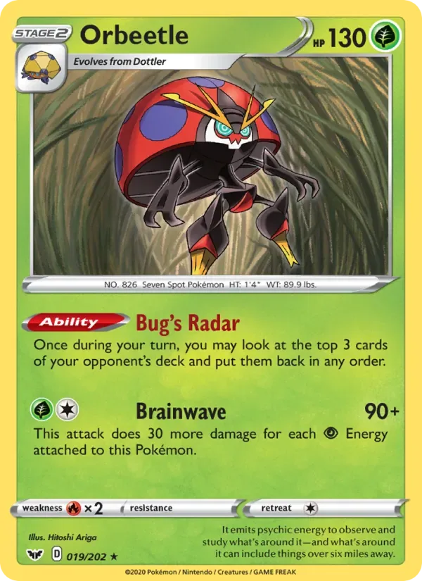 Orbeetle, Sword & Shield