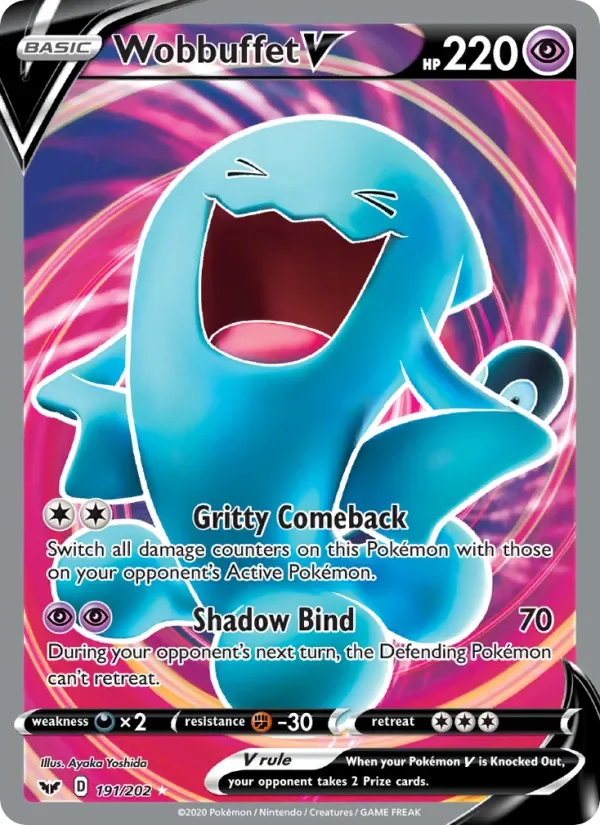 Wobbuffet V, Sword & Shield