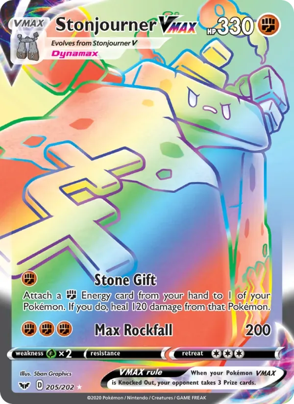 Stonjourner VMAX, Sword & Shield