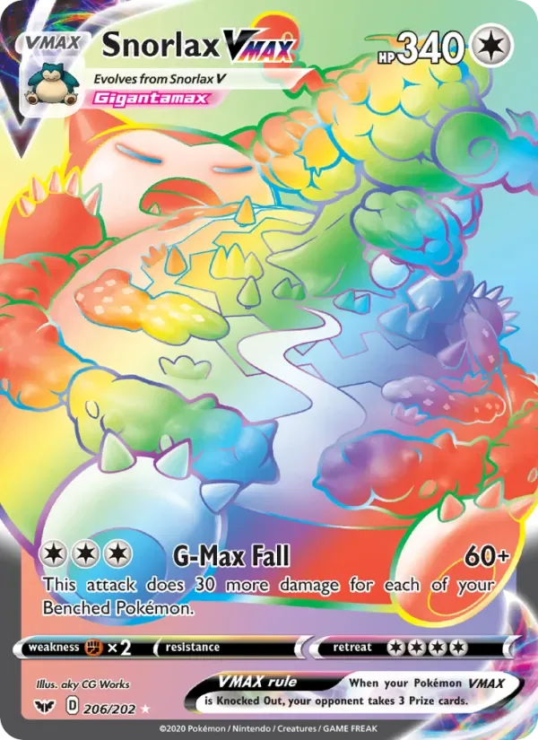 Snorlax VMAX, Sword & Shield
