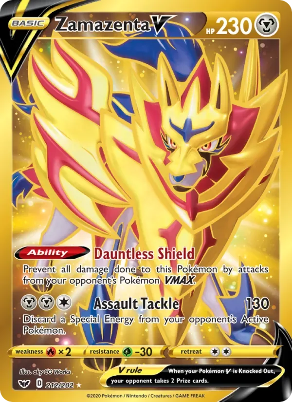 Zamazenta V, Sword & Shield