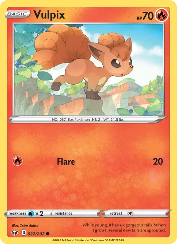 Vulpix, Sword & Shield