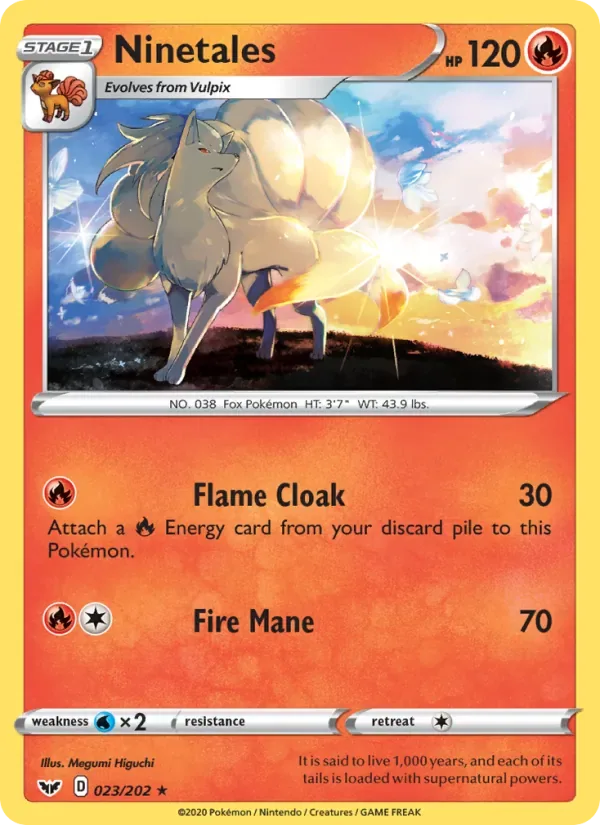Ninetales, Sword & Shield