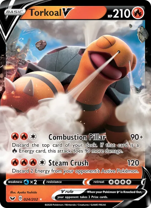 Torkoal V, Sword & Shield
