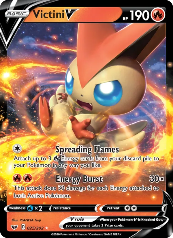 Victini V, Sword & Shield
