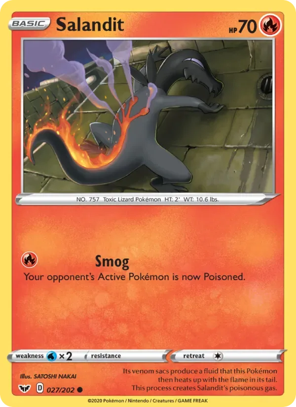 Salandit, Sword & Shield