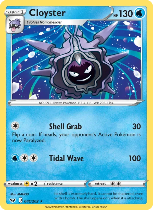Cloyster, Sword & Shield