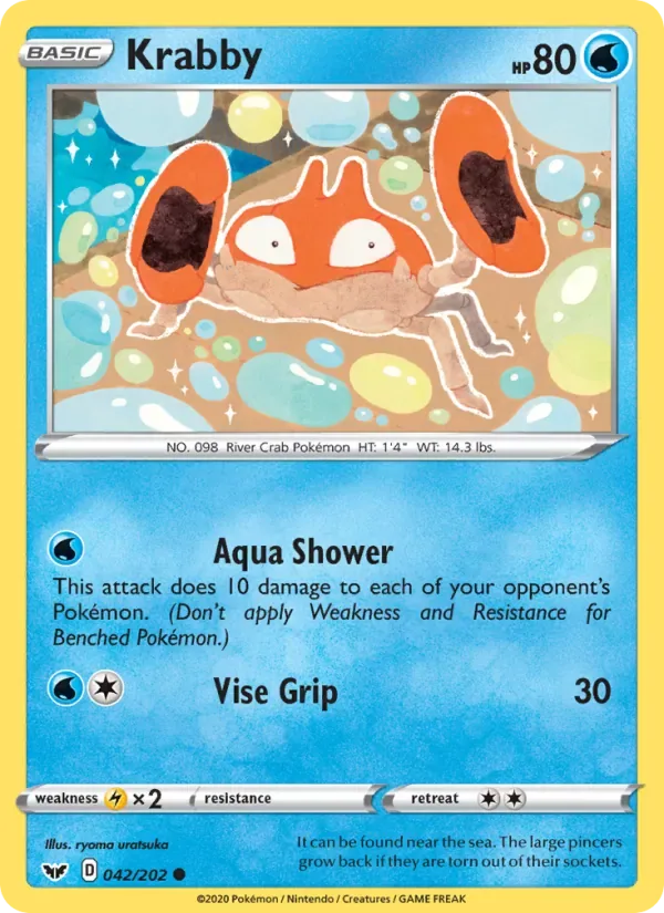 Krabby, Sword & Shield