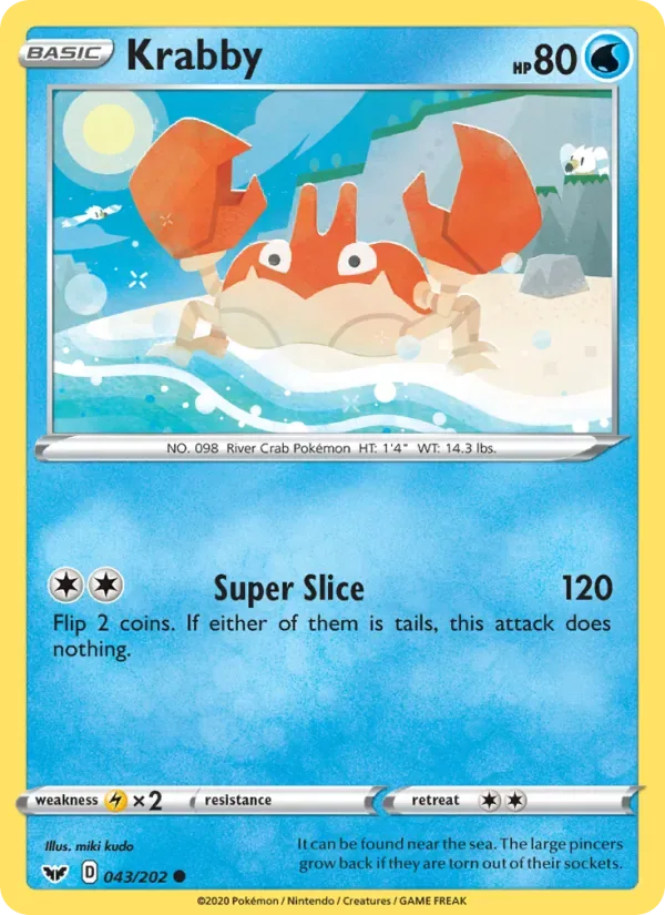 Krabby, Sword & Shield