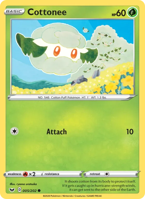 Cottonee, Sword & Shield