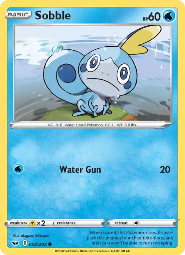 Sobble, Sword & Shield