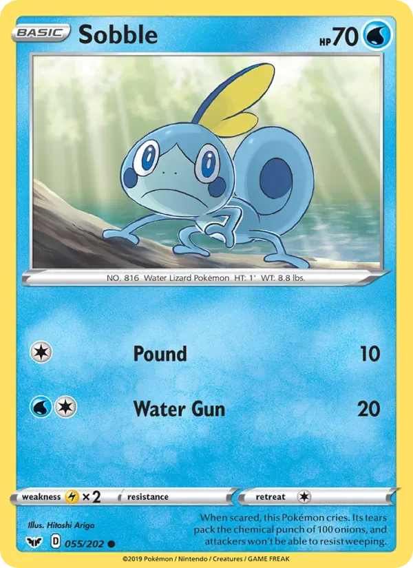 Sobble, Sword & Shield