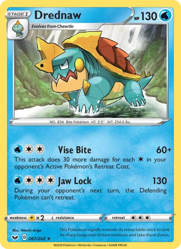 Drednaw, Sword & Shield