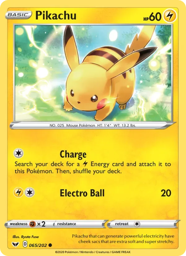 Pikachu, Sword & Shield