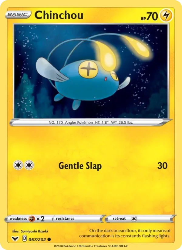 Chinchou, Sword & Shield