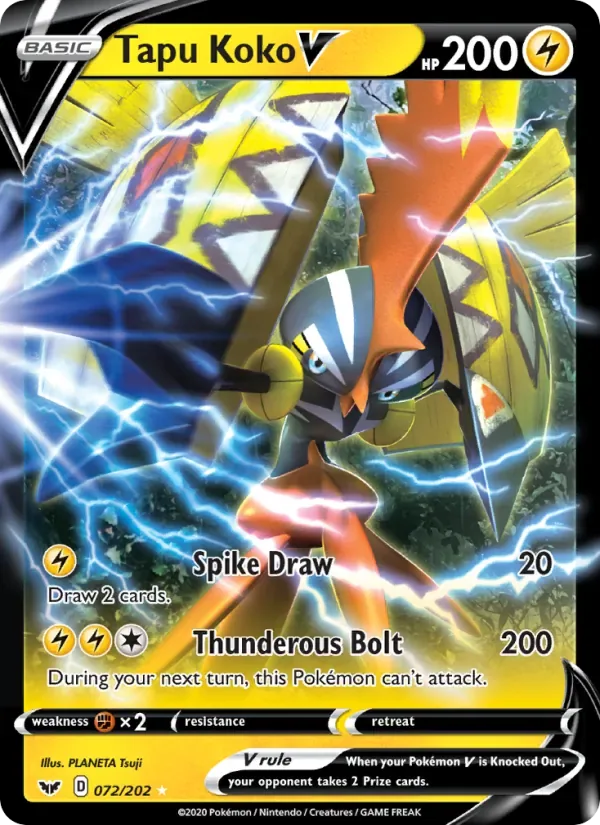 Tapu Koko V, Sword & Shield