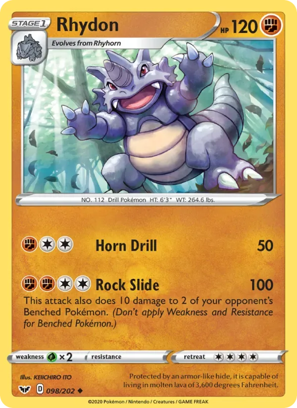 Rhydon, Sword & Shield