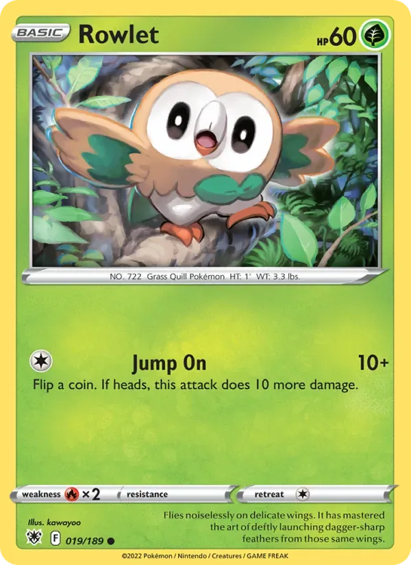 Rowlet, Astral Radiance