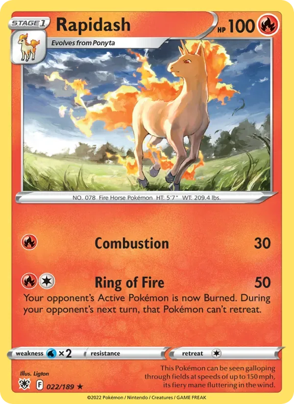 Rapidash, Astral Radiance