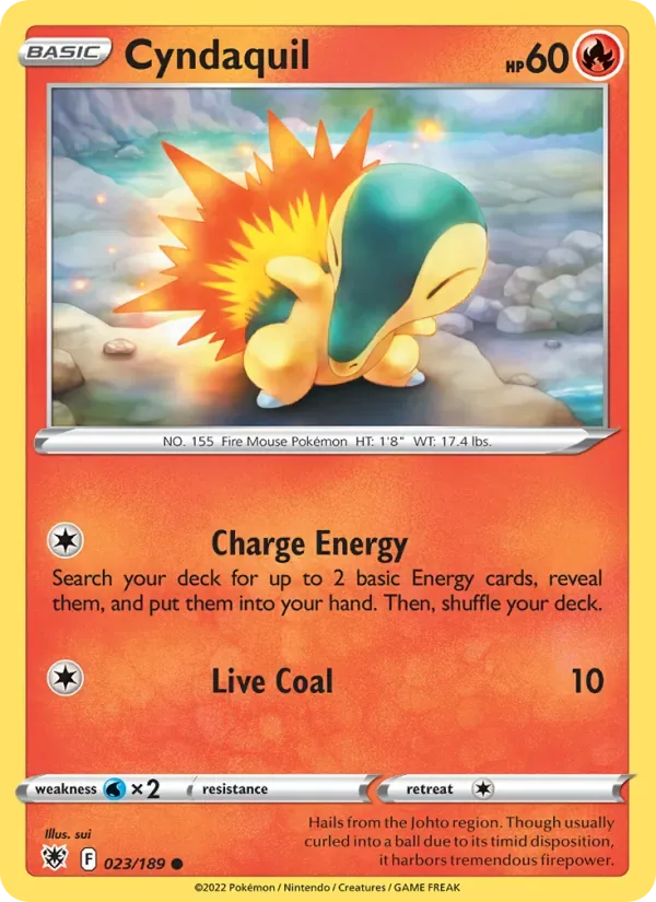 Cyndaquil, Astral Radiance