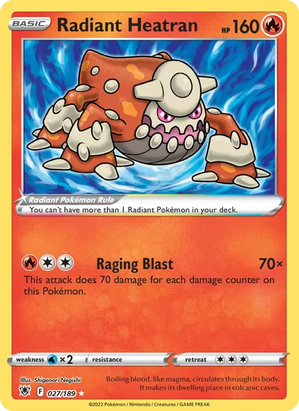 Radiant Heatran, Astral Radiance