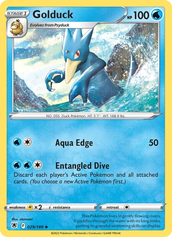 Golduck, Astral Radiance