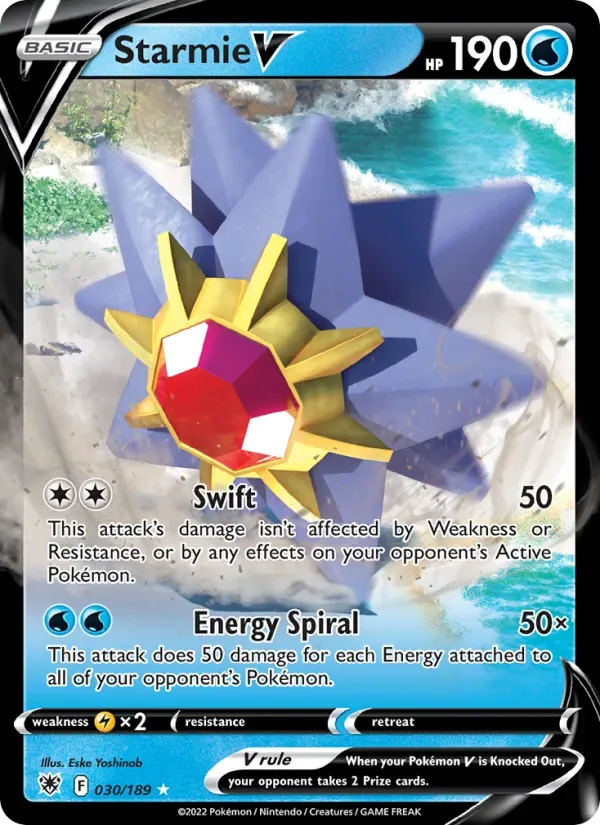 Starmie V, Astral Radiance