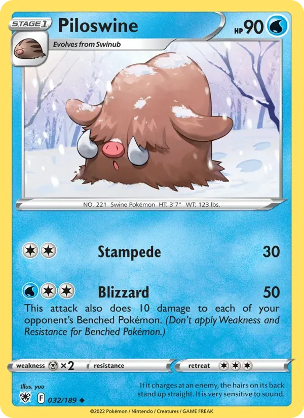 Piloswine, Astral Radiance
